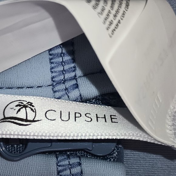 NEW Cupshe Zip-Up Long Sleeve One Piece Swimsuit XL - Picture 8 of 10